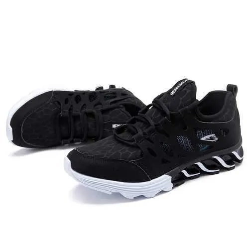 Men Breathable Hollow Outs Athletic Shoes Casual Sports Shoe