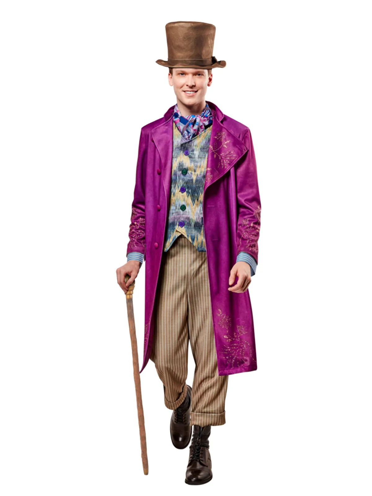 Men Costume - Willy Wonka Premium