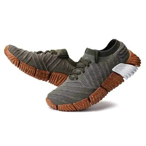 Men Soft Sole Breathable Mesh Sneakers Casual Sports Shoes