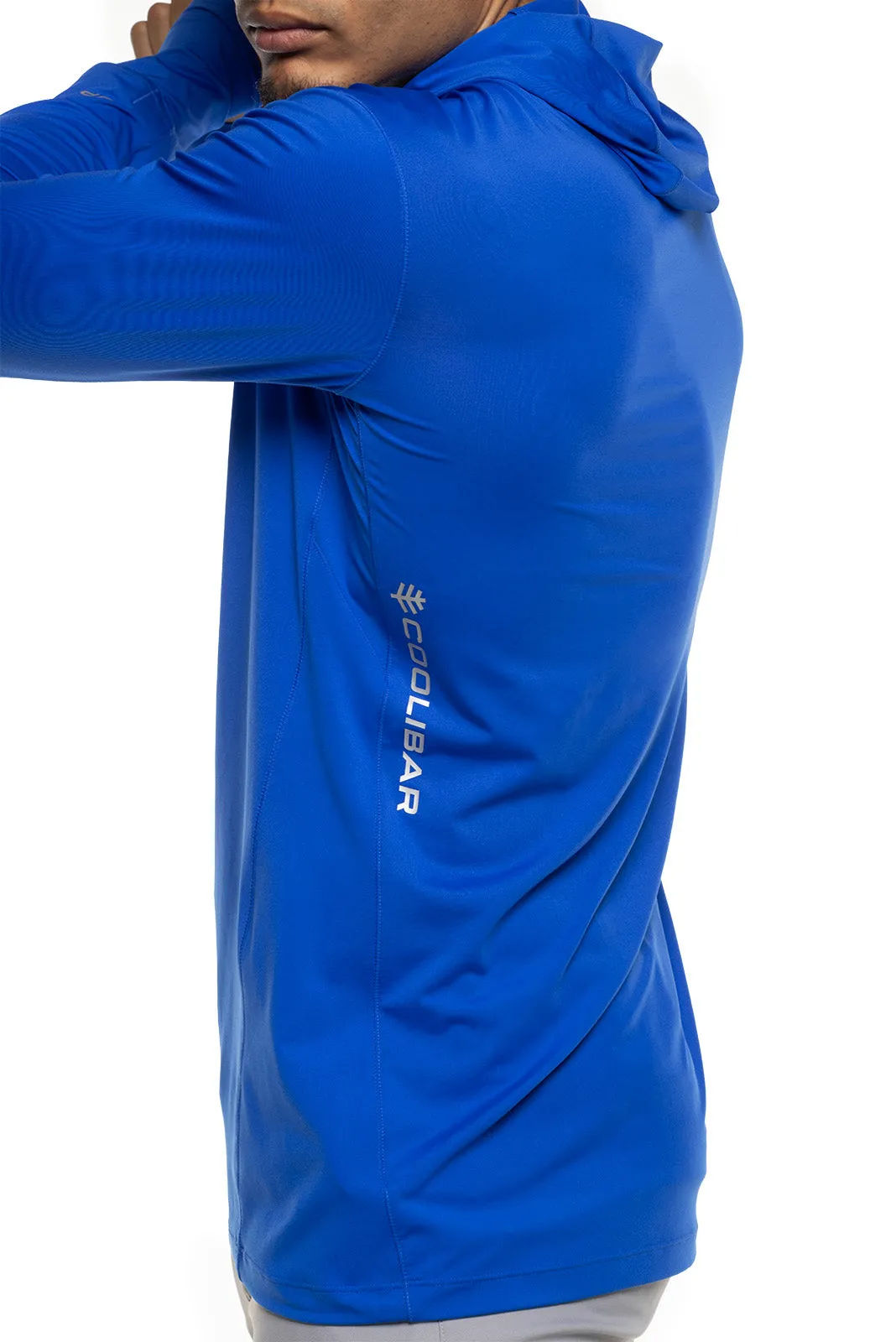 Men's Agility Performance Hoodie  |  Baja Blue