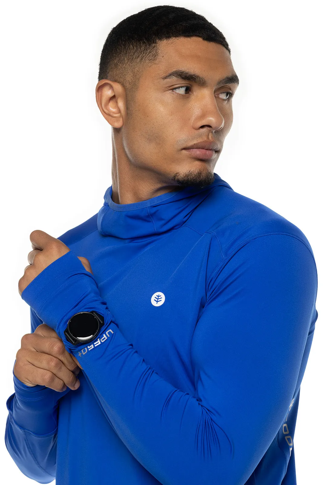 Men's Agility Performance Hoodie  |  Baja Blue