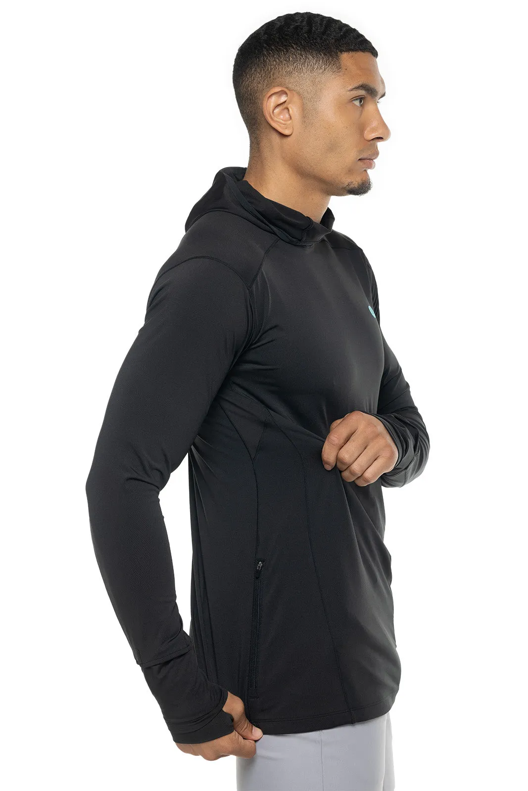 Men's Agility Performance Hoodie  |  Black