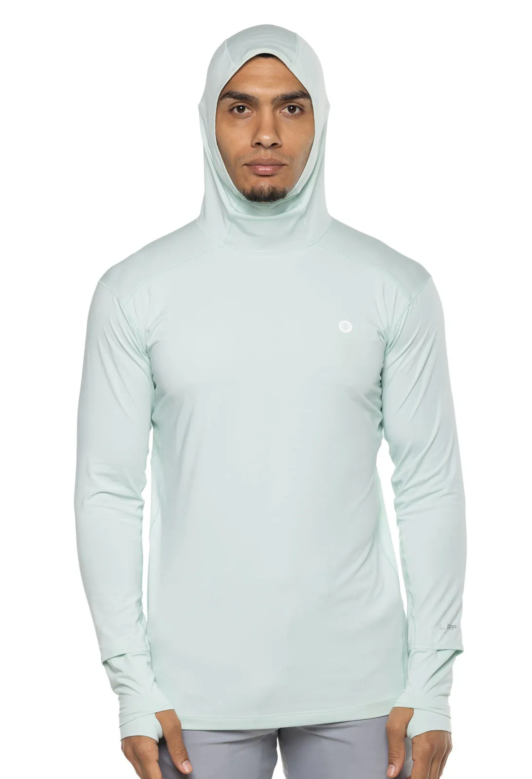 Men's Agility Performance Hoodie  |  Misty Aqua