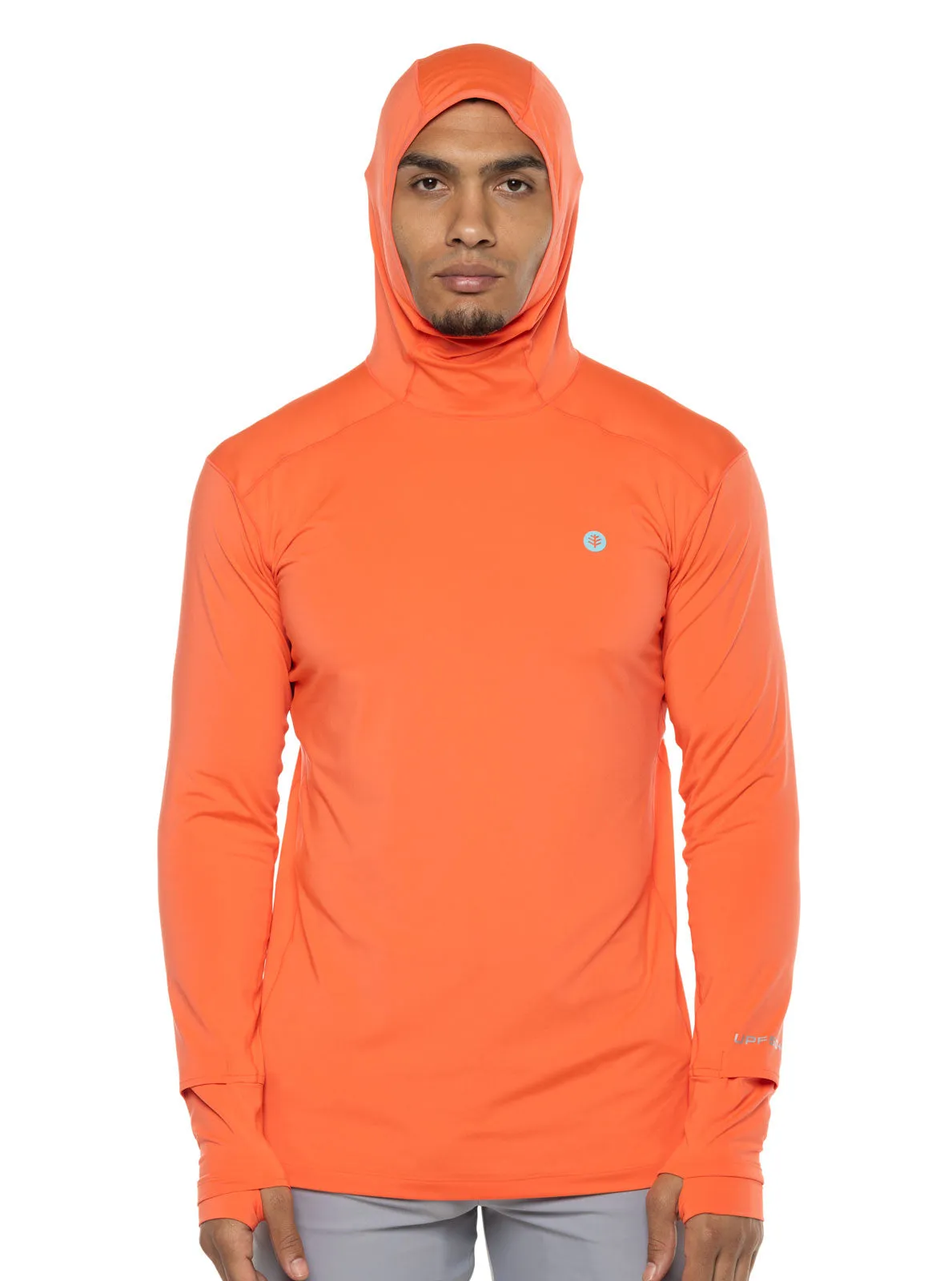 Men's Agility Performance Hoodie  |  Vivid Coral