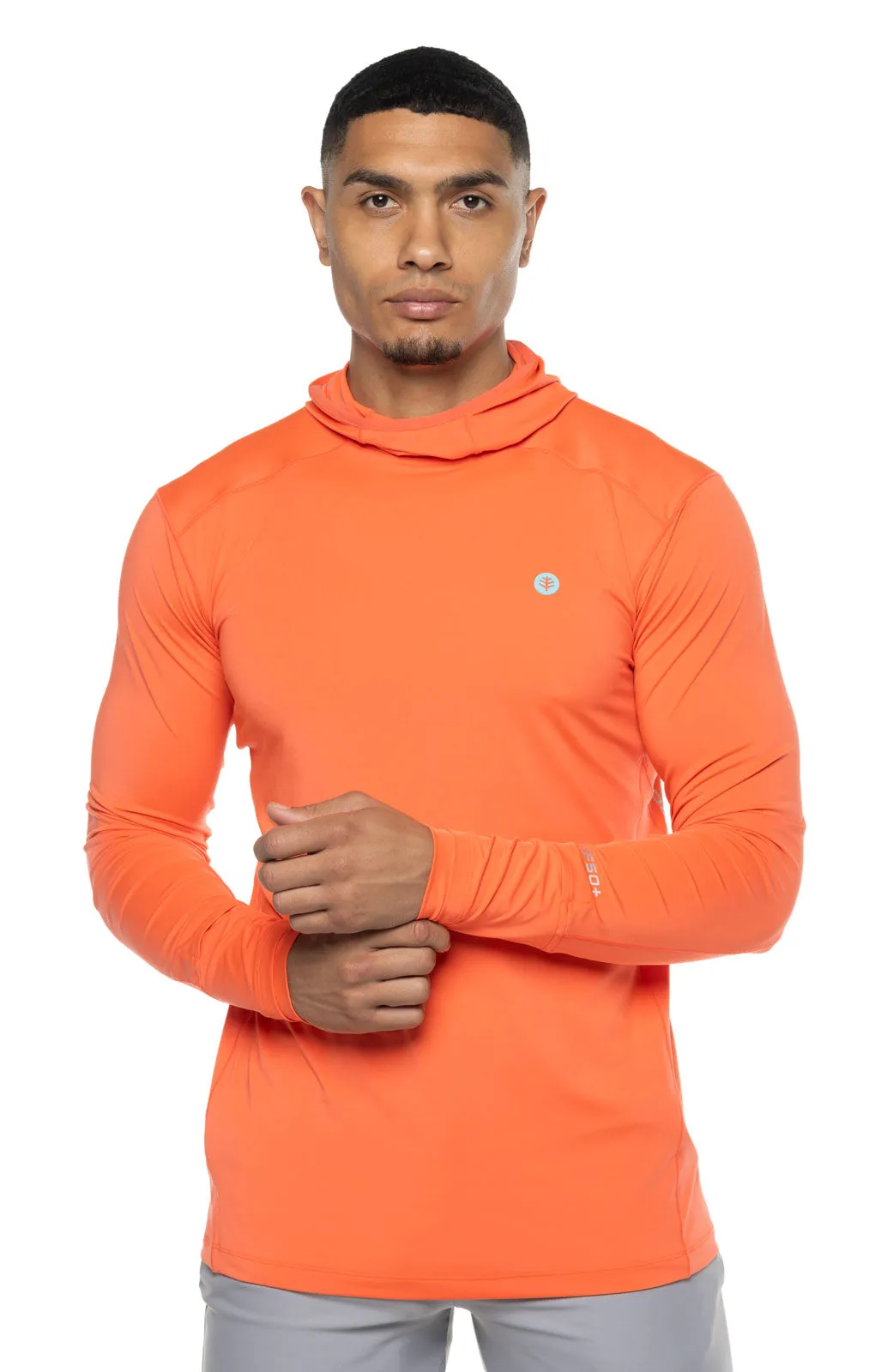 Men's Agility Performance Hoodie  |  Vivid Coral