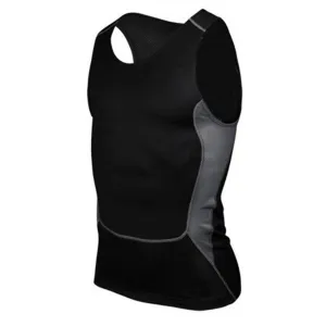 Mens Compression Sleeveless Sports Tight Shirts Fitness GYM Base Layer Top Asian S-XXL