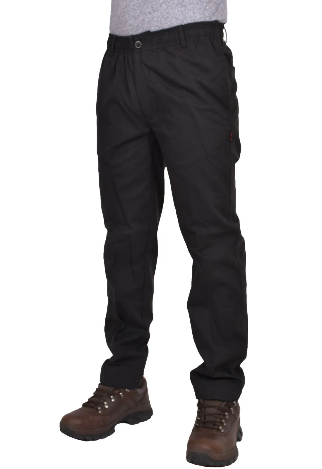 Mens Elasticated Waist Polycotton Trousers