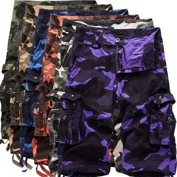 Multi-pocket Men's Sports Shorts