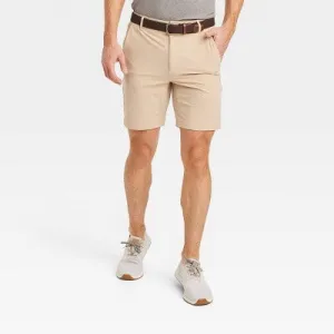 New - Men's Golf Shorts 8" - All In Motion Confident Khaki 36