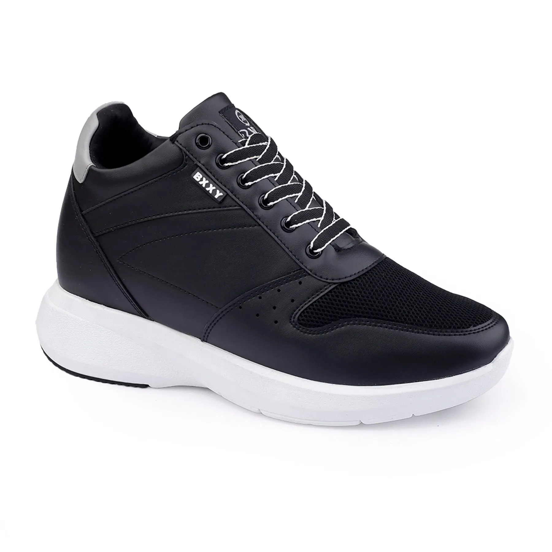 New Stylish 3.5 Inch Hidden Height Increasing Casual Sneaker And Party Wear Lace-Up Shoes