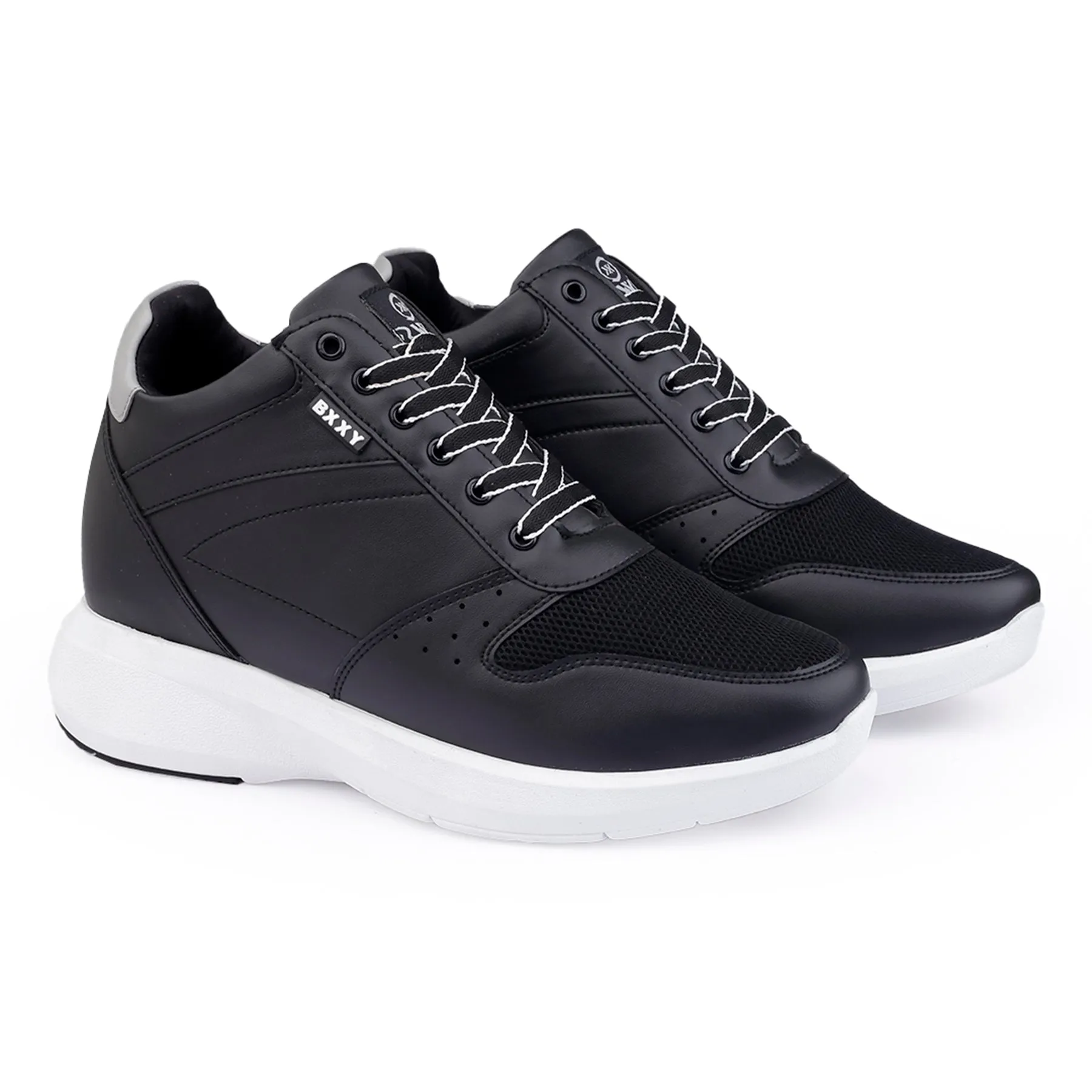 New Stylish 3.5 Inch Hidden Height Increasing Casual Sneaker And Party Wear Lace-Up Shoes