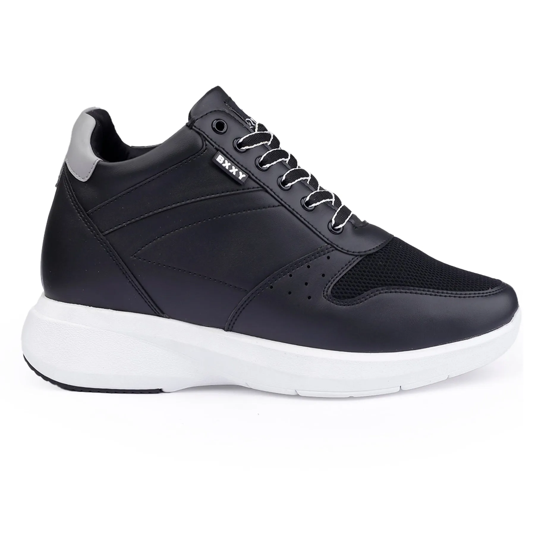 New Stylish 3.5 Inch Hidden Height Increasing Casual Sneaker And Party Wear Lace-Up Shoes