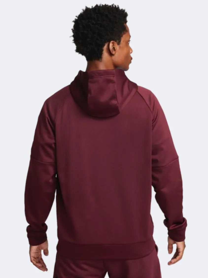 Nike Golf Therma Fit Men Training Hoody Night Maroon/Black