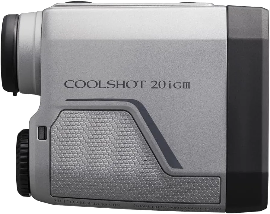 Nikon COOLSHOT 20i GIII Golf Rangefinder | Rainproof Laser rangefinder with Slope, Locked On Quake and 5 Year Warranty | Official Nikon USA Model