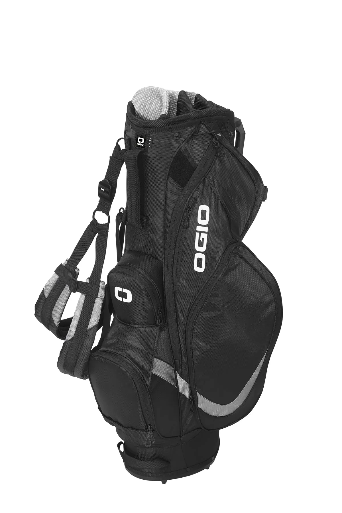 OGIO Vision 20 Custom Golf Bags, Black/ Silver