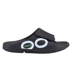 Oofos Ooahh Sport Flex | Black/white