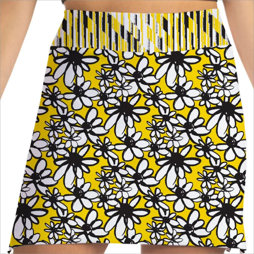 OOPSY DAISY YELLOW PULL ON SKORT