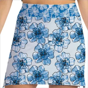 OPIUM FLORAL PRINT SKORT