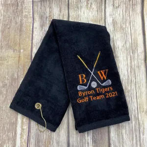 Personalized Golf Team Golf Towel