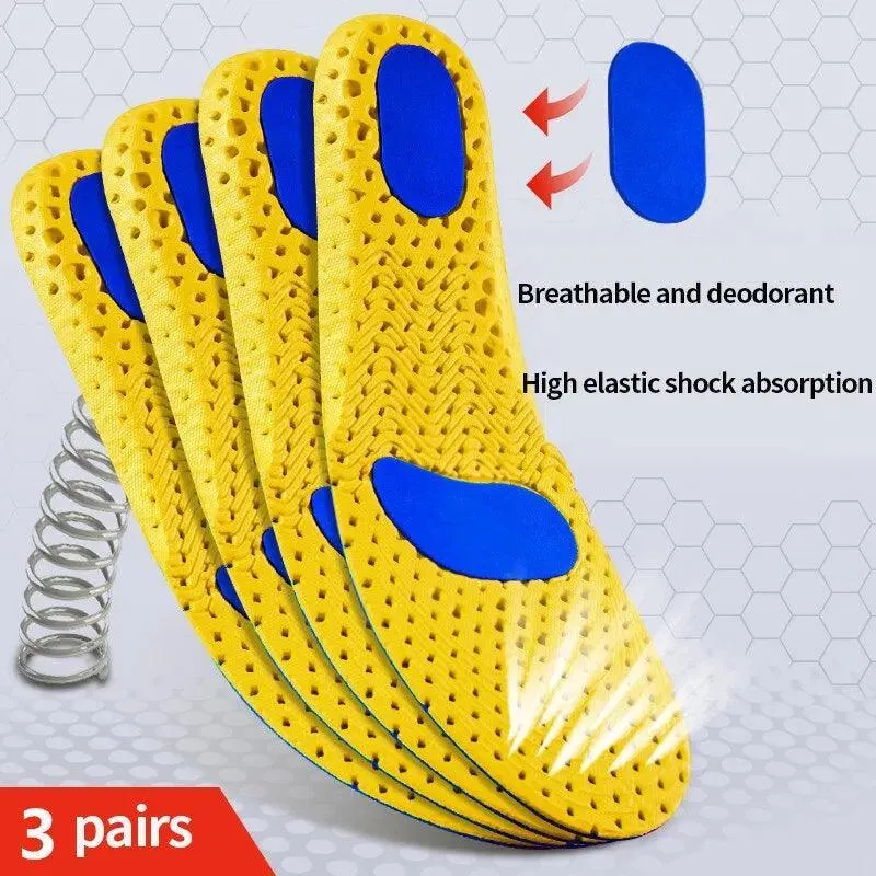 Premium Orthopedic Memory Foam Insoles for Enhanced Foot Support and Comfort