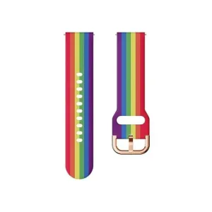 Rainbow Watch Straps compatible with the Garmin Approach S12