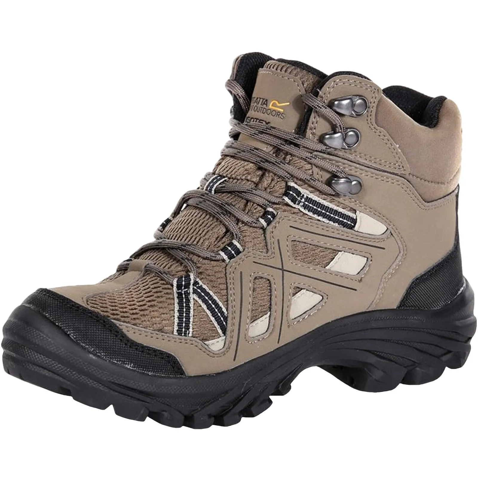 Regatta Womens Burrell II Waterproof Walking Boots - Walnut