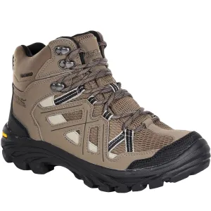 Regatta Womens Burrell II Waterproof Walking Boots - Walnut