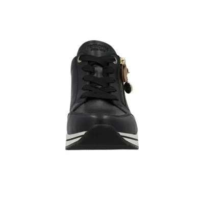 Remonte D0T03-01 Black Combi Women's Walking Shoes