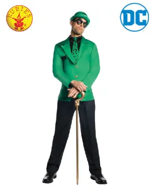 RIDDLER DELUXE COSTUME, ADULT