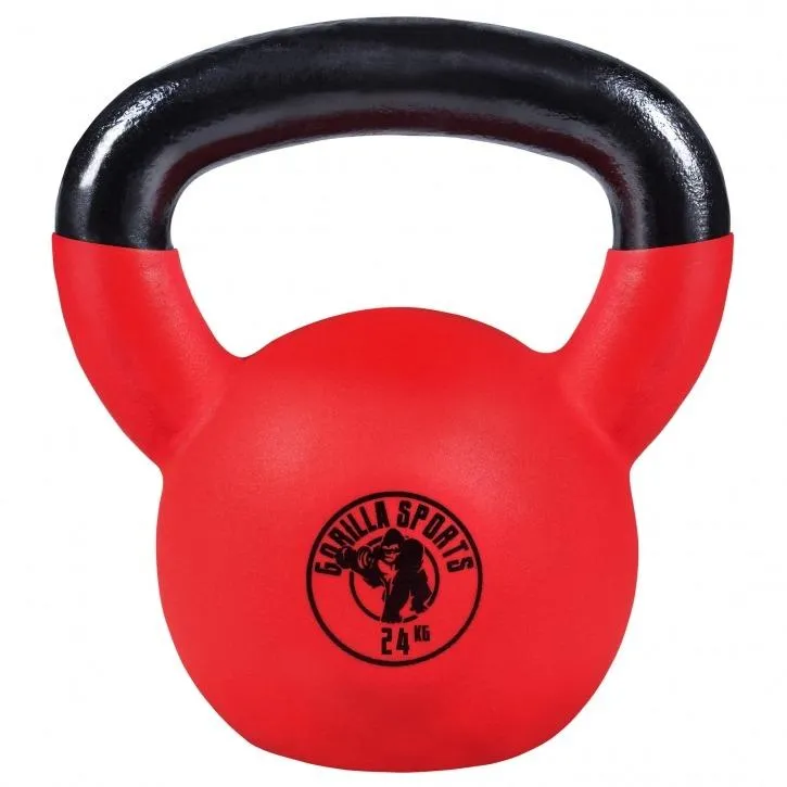 Rubber Coated Kettlebell 24KG