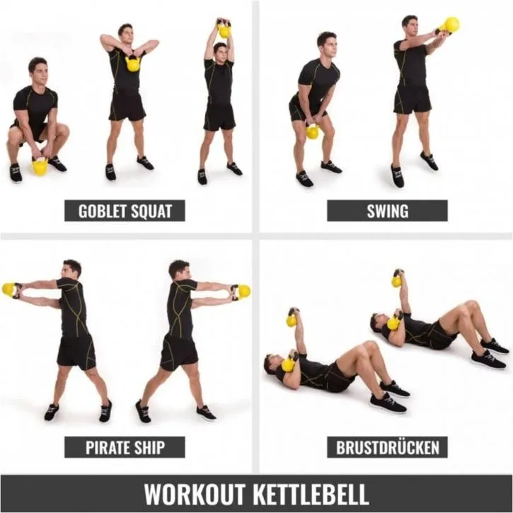 Rubber Coated Kettlebell 24KG