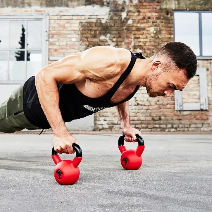 Rubber Coated Kettlebell 24KG