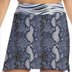 SASSY SNAKE SNAKESKIN SKORT