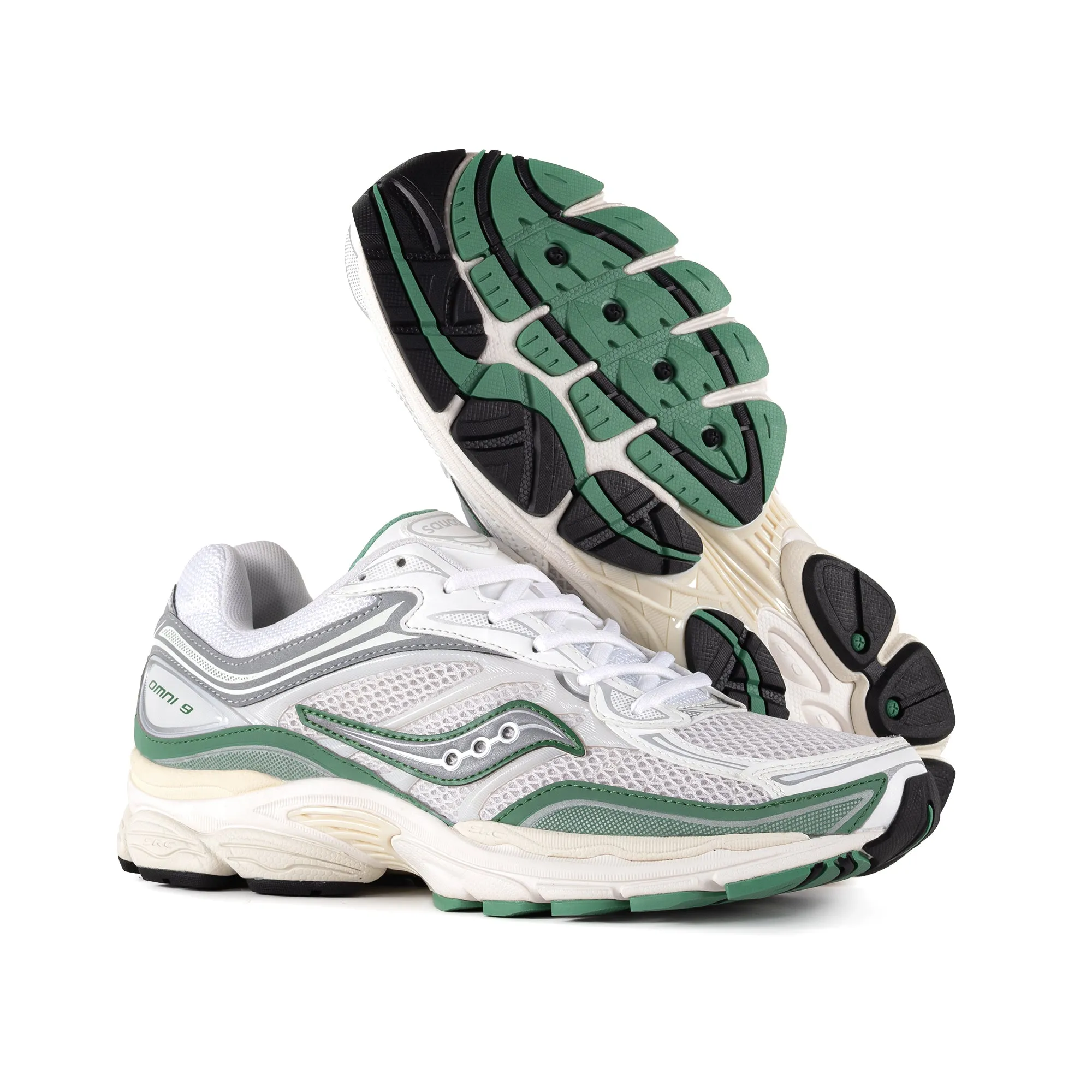 Saucony Progrid Omni 9 Ivory / Green S70832-1