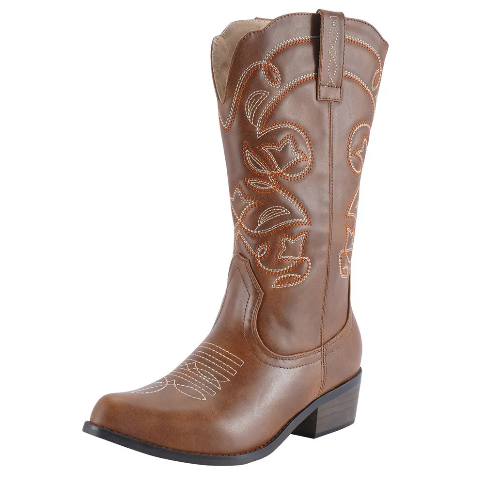 SheSole Women's Cowgirl Western Cowboy Boots