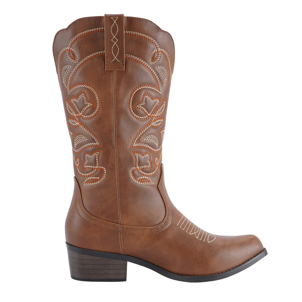 SheSole Women's Cowgirl Western Cowboy Boots