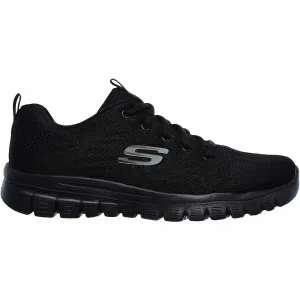 Skechers Graceful Womens Training Shoes - Black