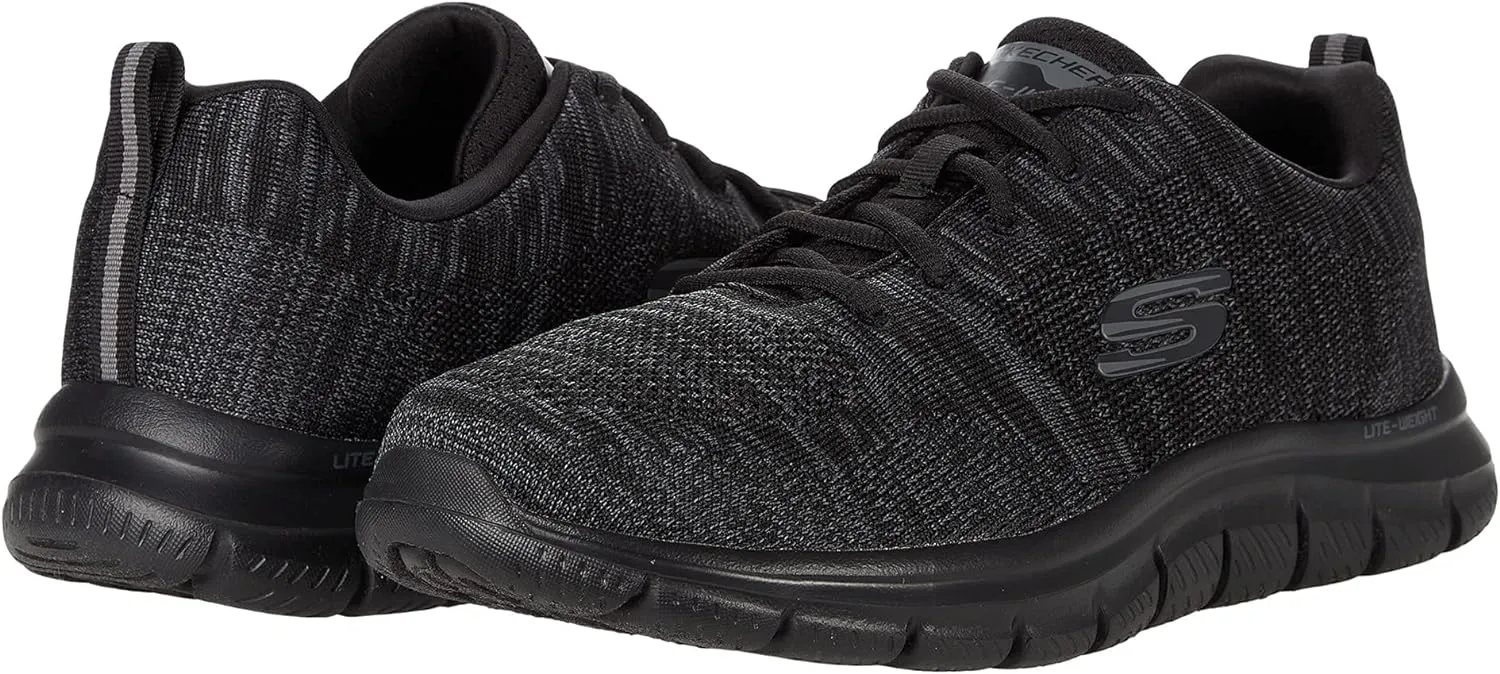 Skechers Men's Skechers Mens Track Front Runner Lace up Sneaker