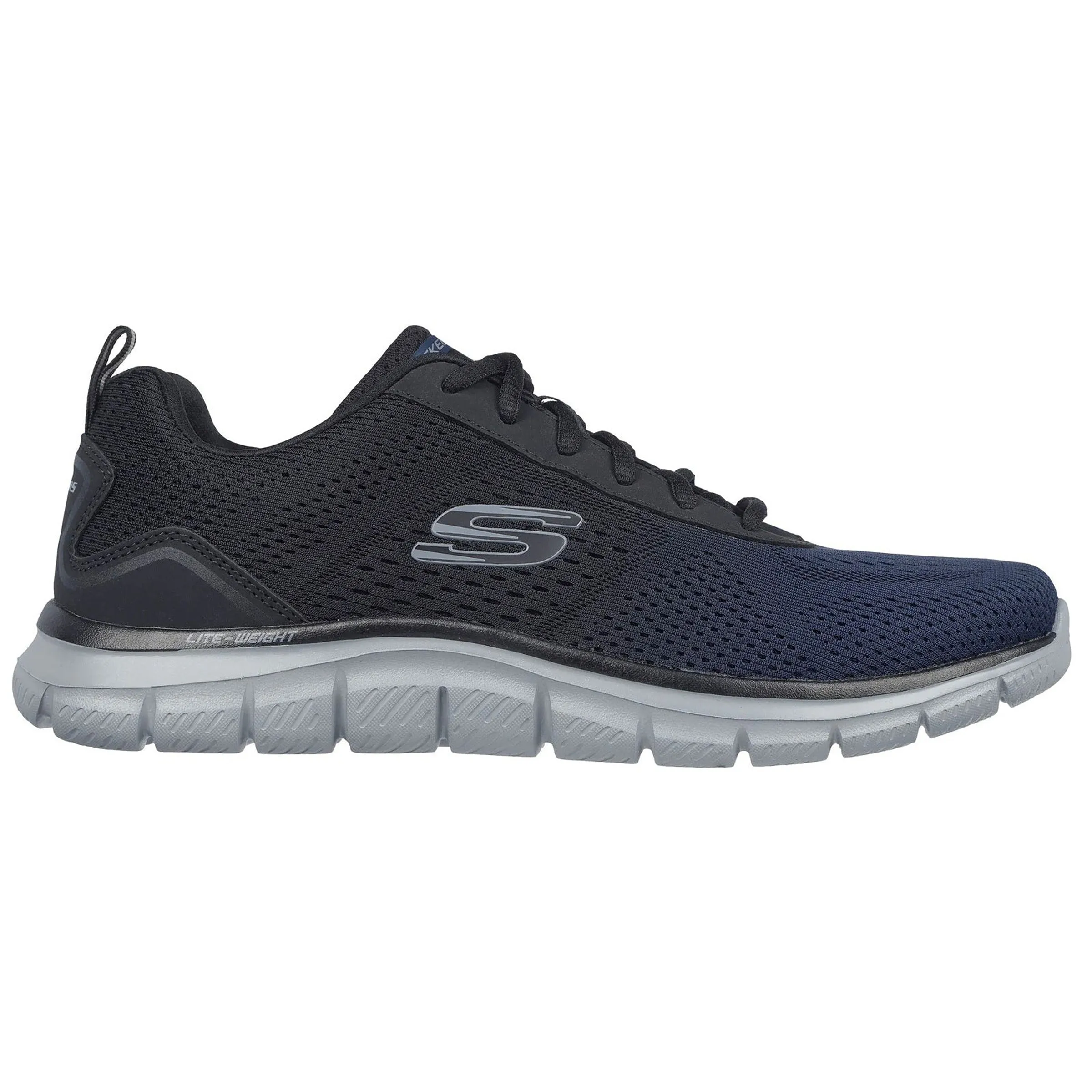 SKECHERS TRACK- RIPKENT WALKING SHOES (232399-NVBK)