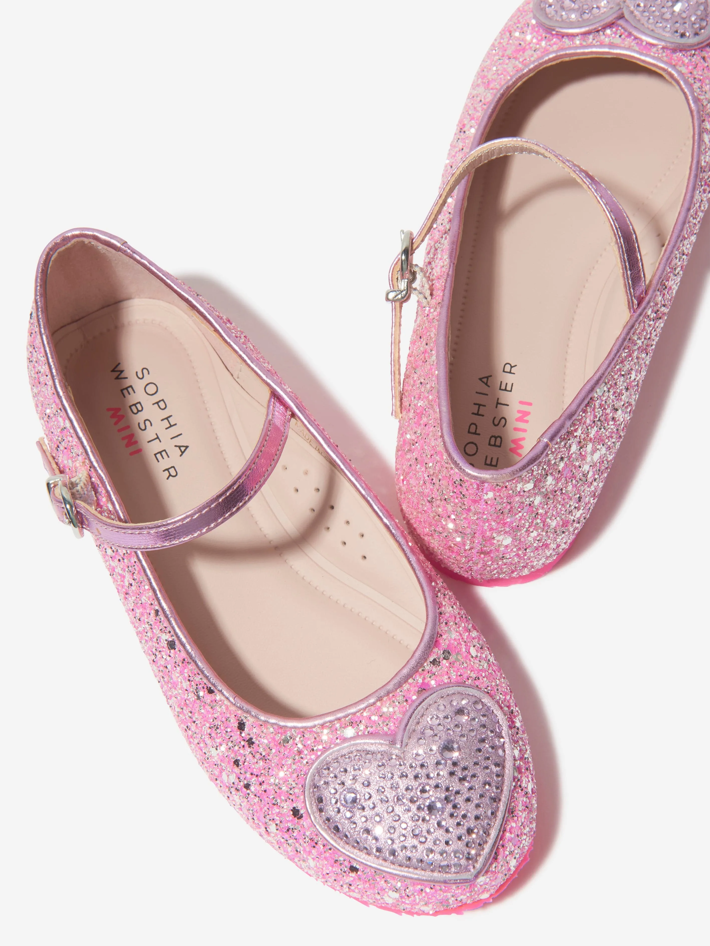 Sophia Webster Girls Amora Shoes in Pink