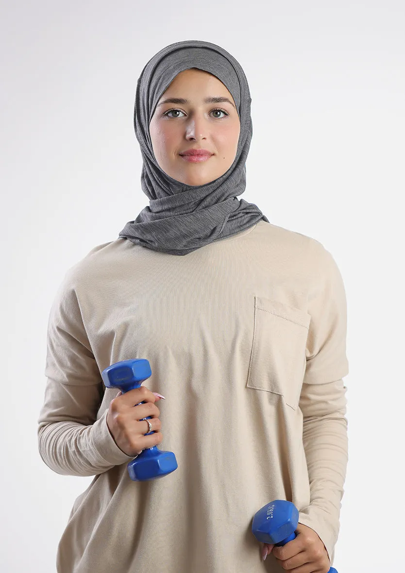 Sports Freestyle Hijab Heather