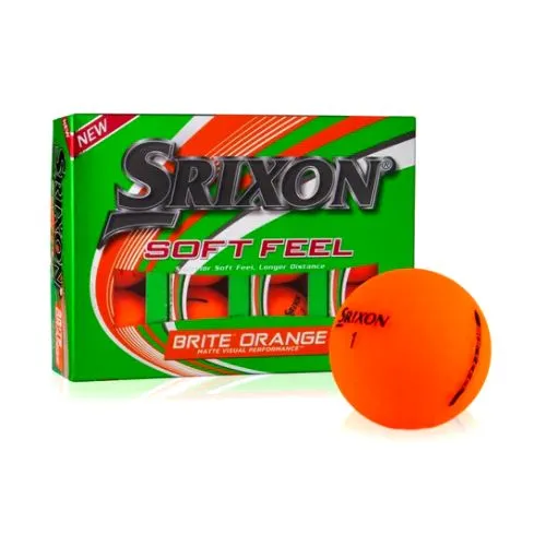 Srixon Soft Feel Brite Colored Golf Balls