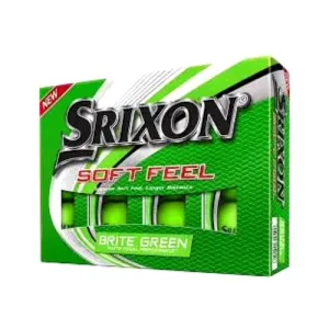 Srixon Soft Feel Brite Colored Golf Balls