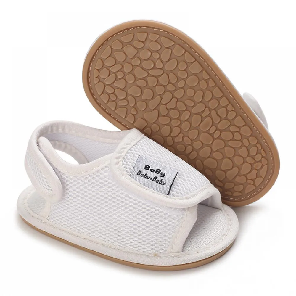 Summer 0-1y Baby Girls Soft Bottom 3-6-12 months Breathable Sandals Wholesale Infant Shoes