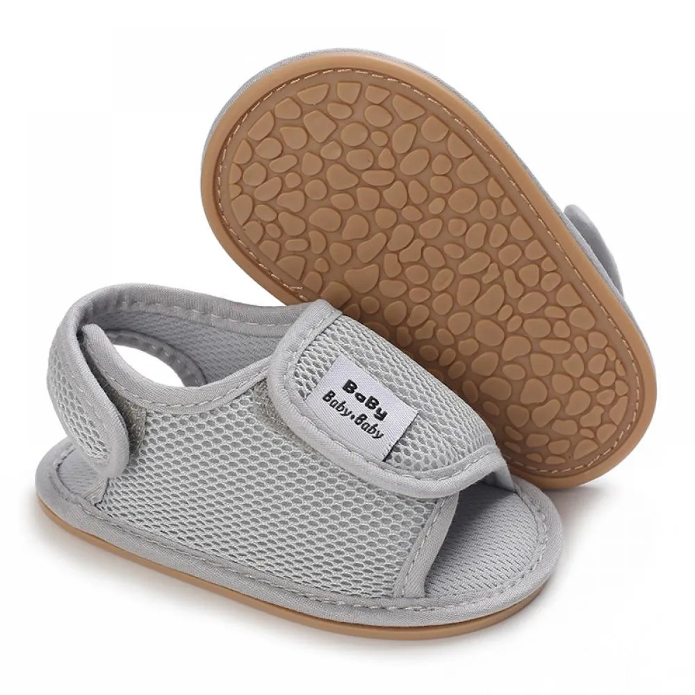 Summer 0-1y Baby Girls Soft Bottom 3-6-12 months Breathable Sandals Wholesale Infant Shoes