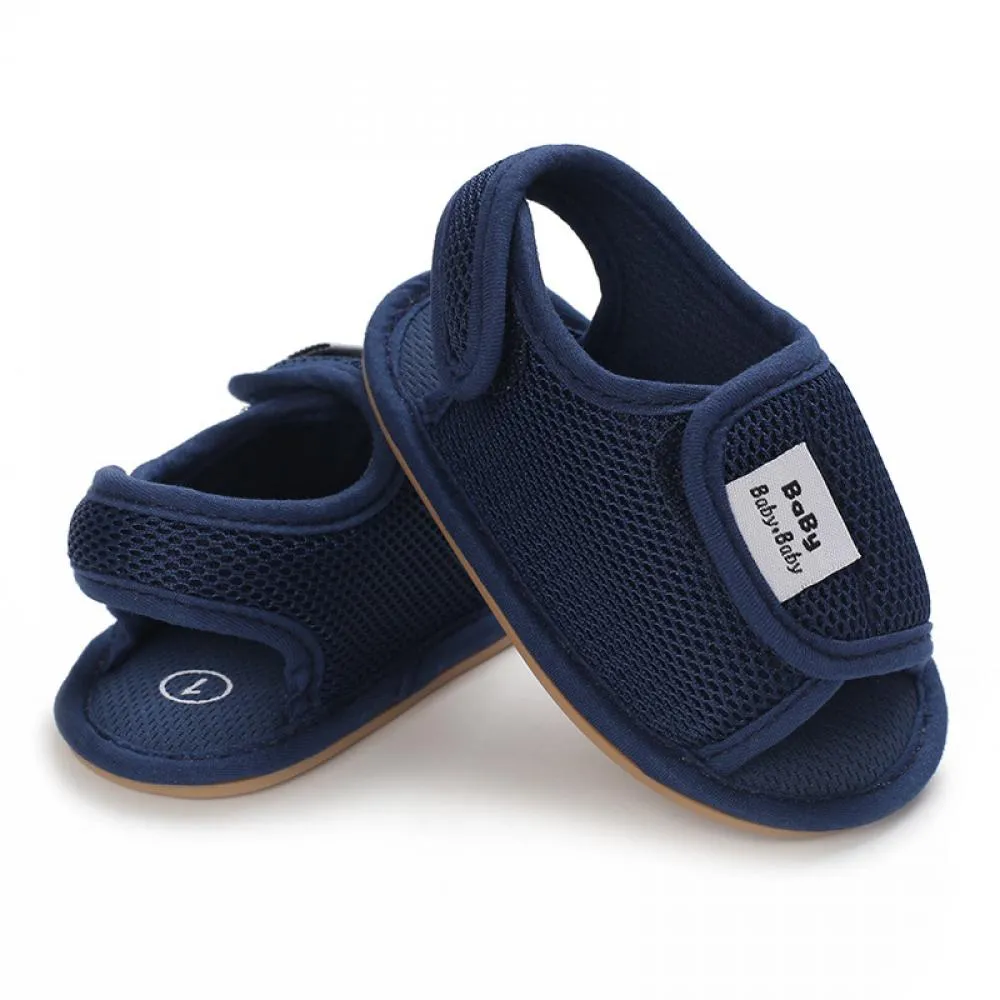 Summer 0-1y Baby Girls Soft Bottom 3-6-12 months Breathable Sandals Wholesale Infant Shoes