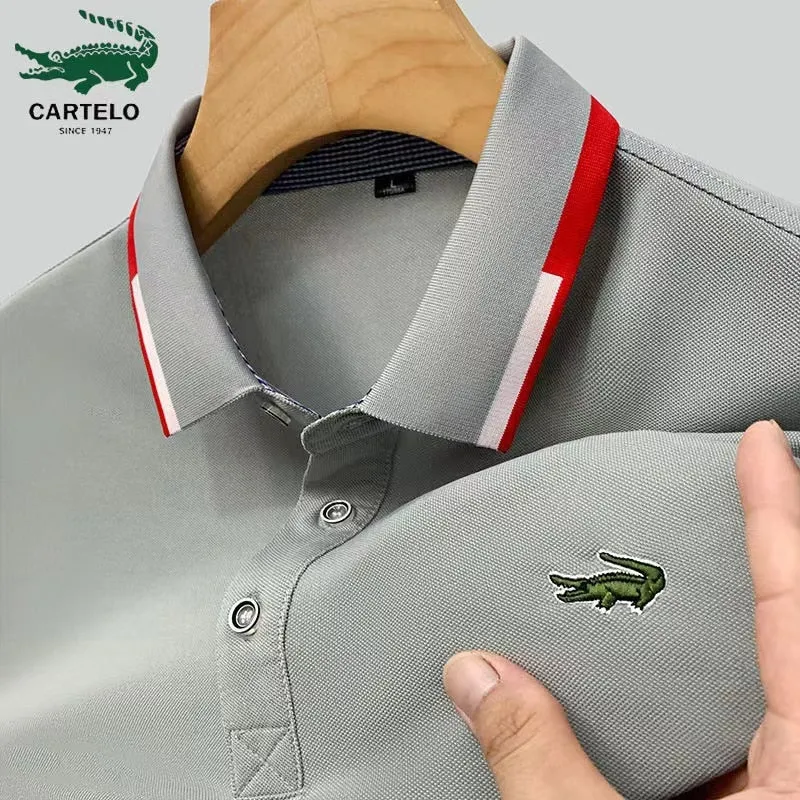 Summer New Short-Sleeved Golf Polo Shirt.