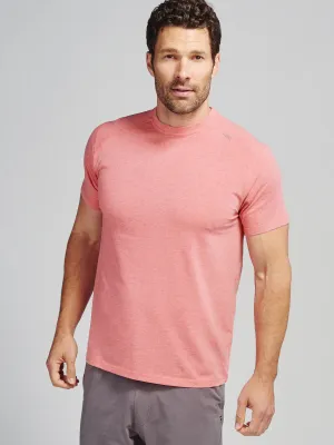 tasc Performance Carrollton Fitness T-Shirt - Core in Punch Heather