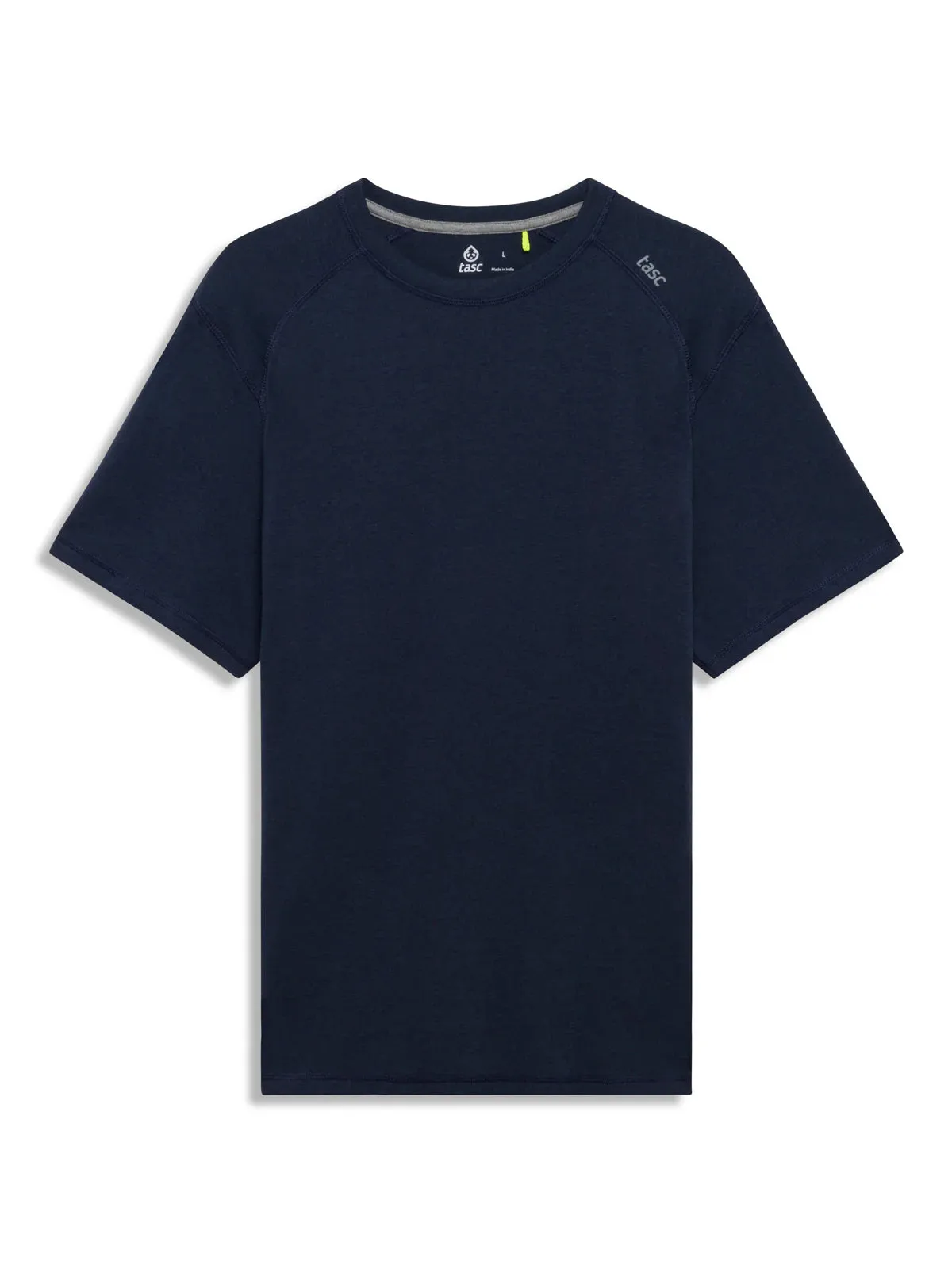 tasc Performance Men's Carrollton Fitness T-Shirt - Core in Classic Heather Navy