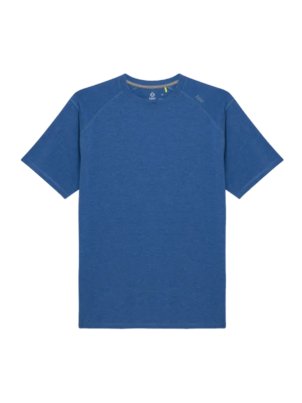 tasc Performance Men's Carrollton Fitness T-Shirt - Core in Galactic Blue Heather